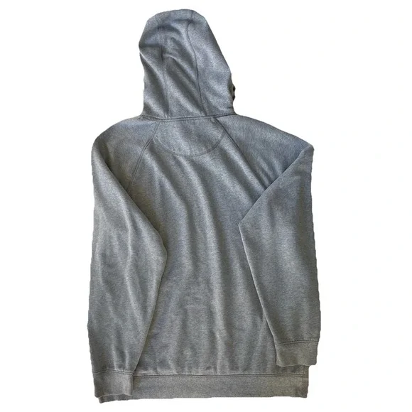 Vans Hoodie Mens XXL Gray Versa Fleece Long Sleeves Pocket Sweatshirt Skater - Picture 4 of 14